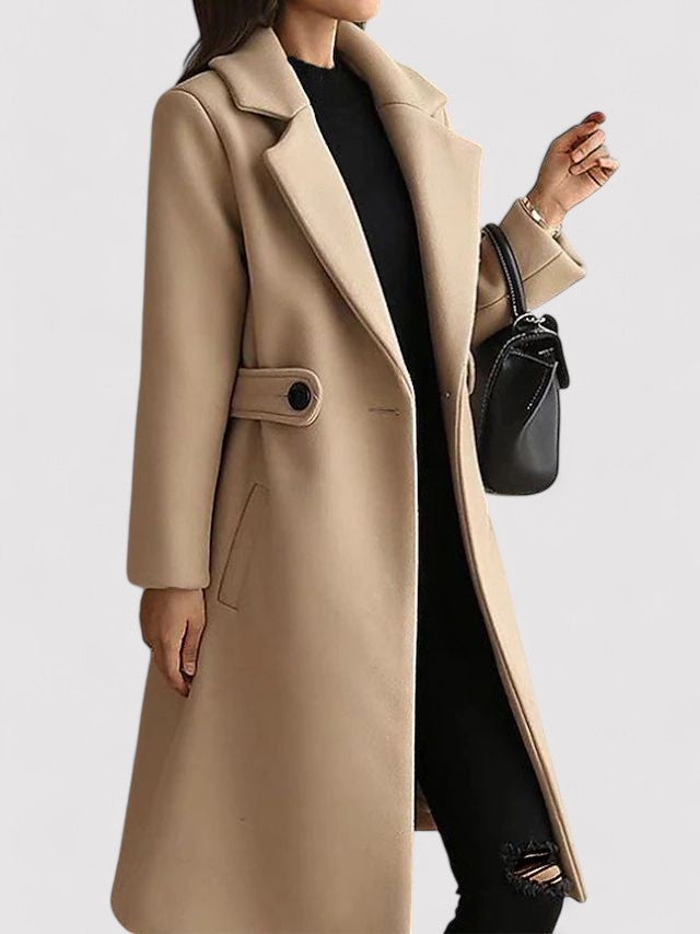 Alison - Winter Warm Coat with Belt