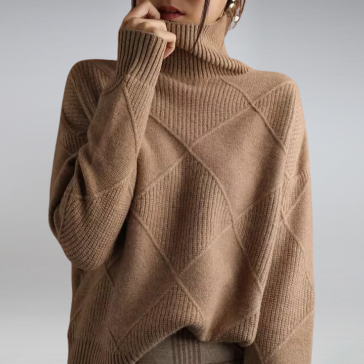 Elowen - Cosy Roll Neck Jumper