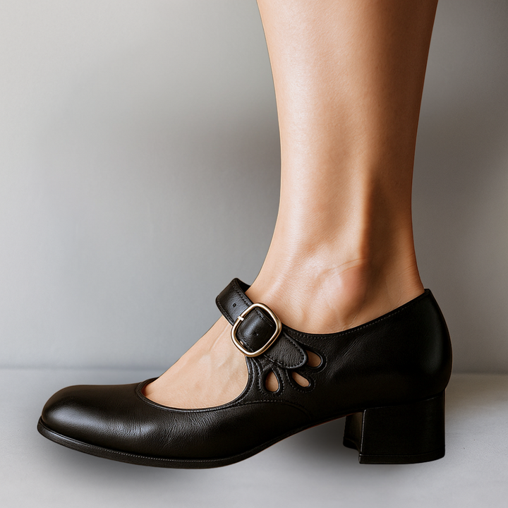 Angharad | Orthopaedic Leather Sandals with Comfortable Sole