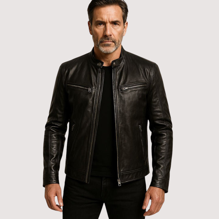 Mark - Leather jacket for men