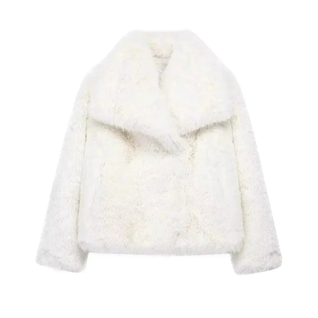 Maryam - Elegant Faux Fur Jacket