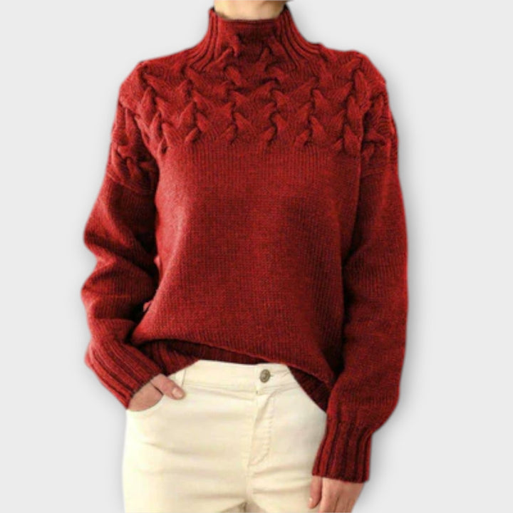 Elinor - Cable Knit Sweater