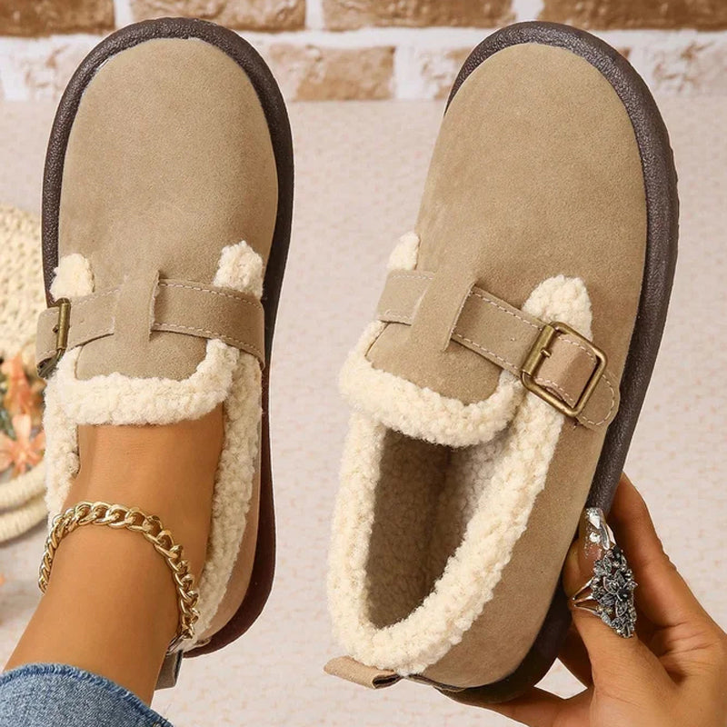Charlotte - Warm and Comfortable Flat Shoes