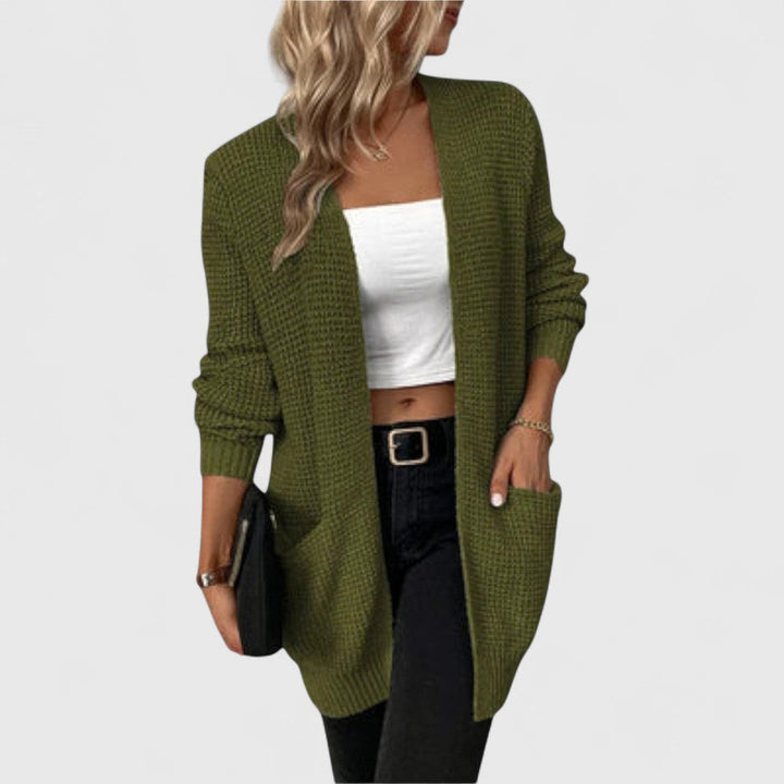 Etta - Casual Knit Cardigan with Pockets