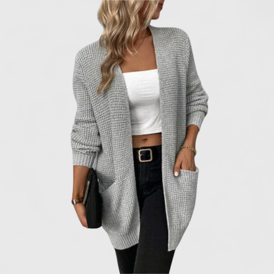 Etta - Casual Knit Cardigan with Pockets