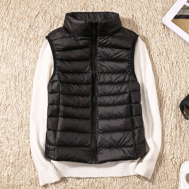 Wren - Waterproof Vest with White Duck Down