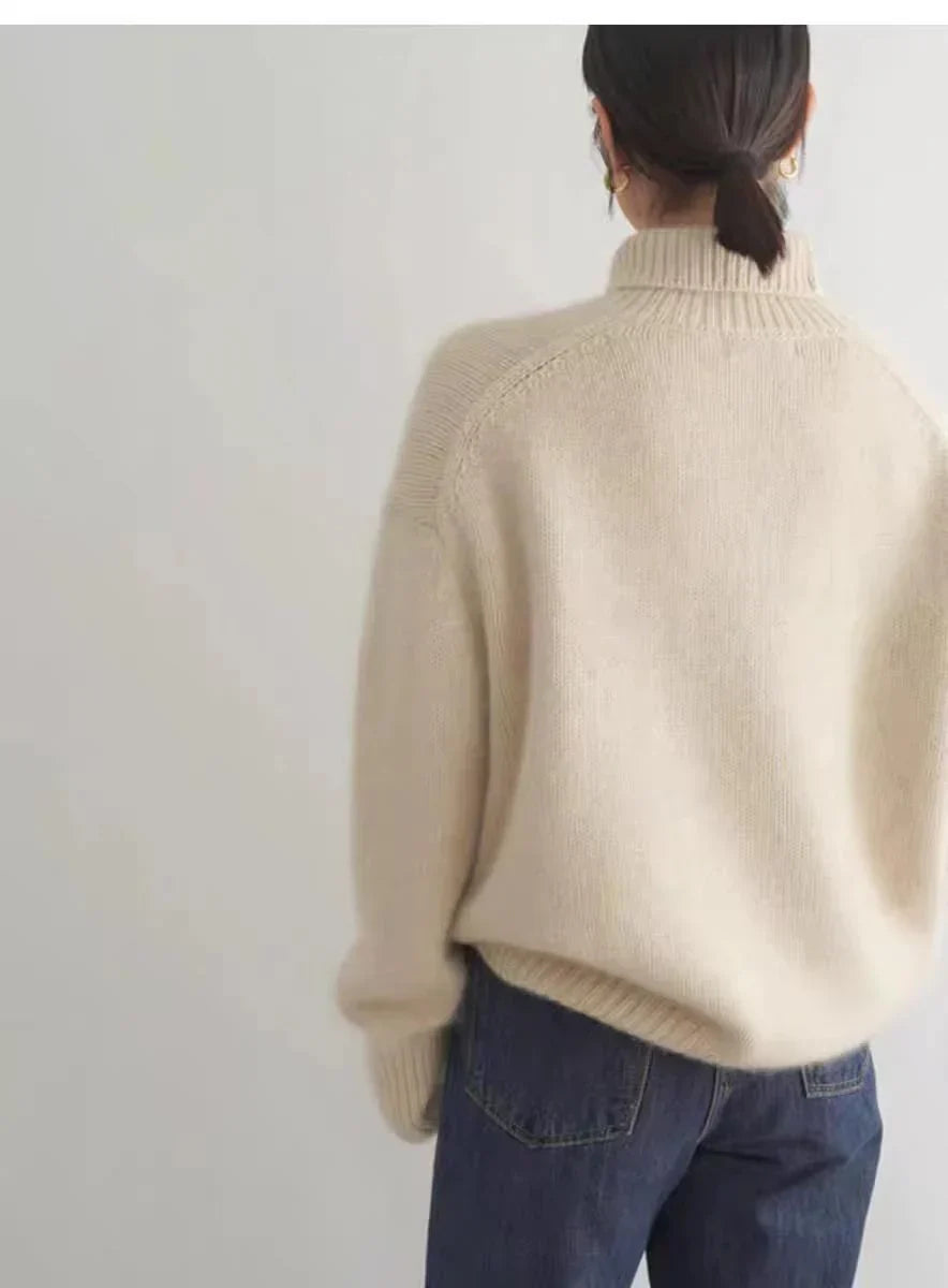 Violette - Cashmere Turtleneck Jumper