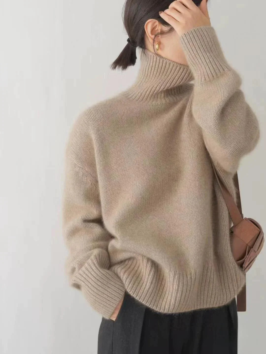 Violette - Cashmere Turtleneck Jumper