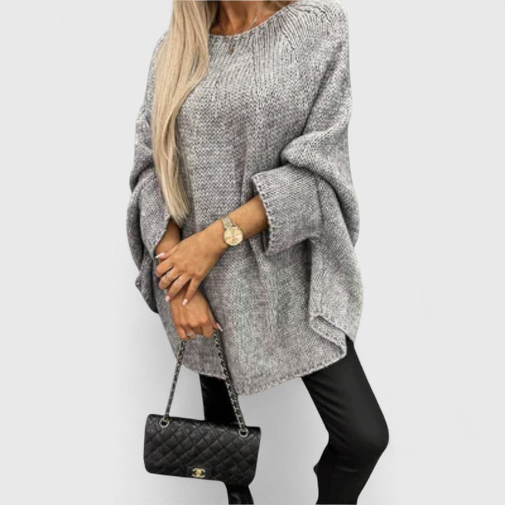 Anna - Stylish Women's Sweater with Round Neck