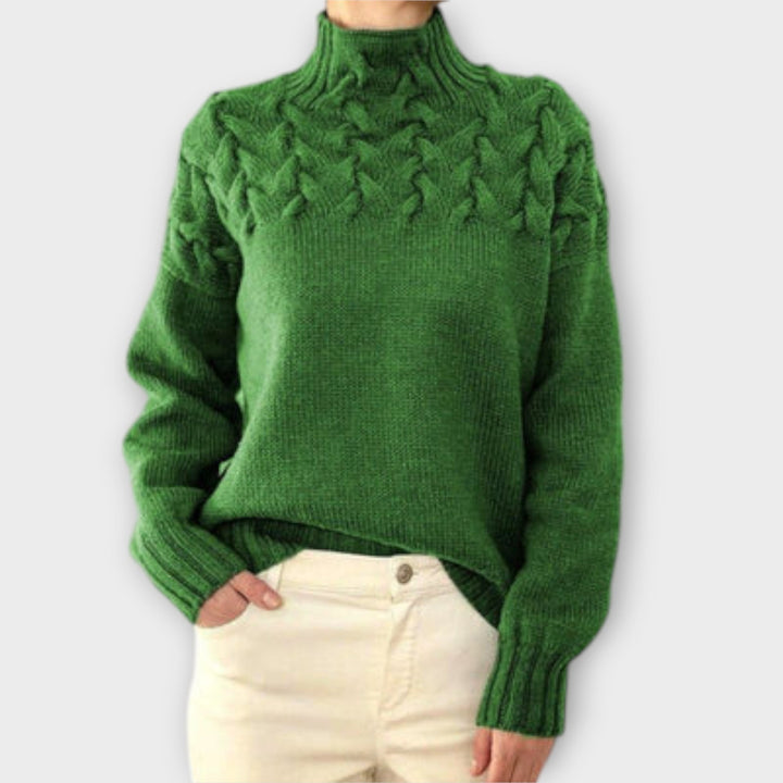 Elinor - Cable Knit Sweater