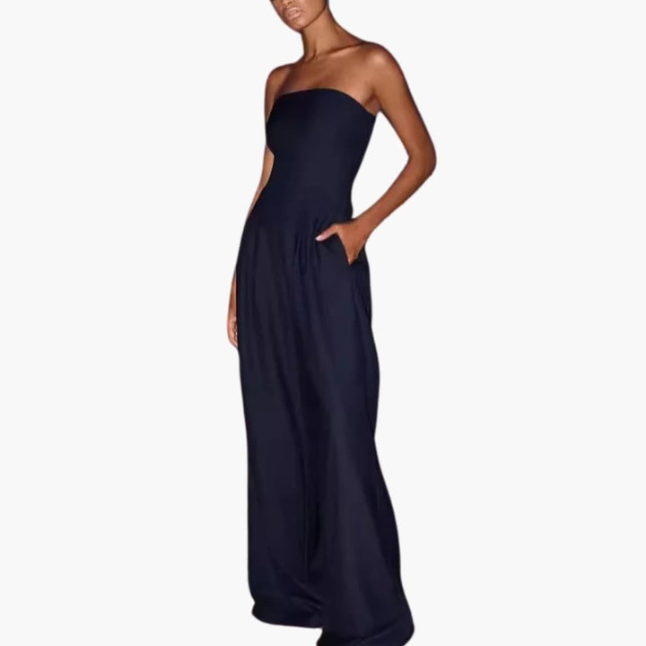 Nora - Backless Loose Leg Jumpsuit