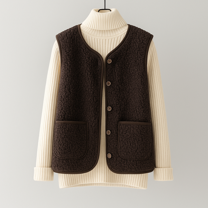 Camila - Versatile quilted gilet