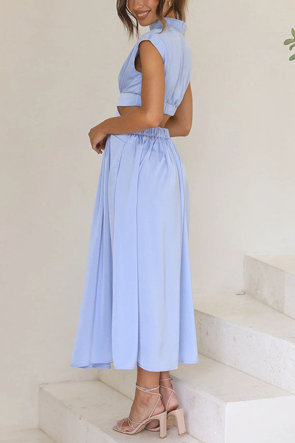 Stella - Stylish Cut-Out Dress