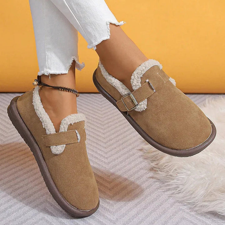 Charlotte - Warm and Comfortable Flat Shoes