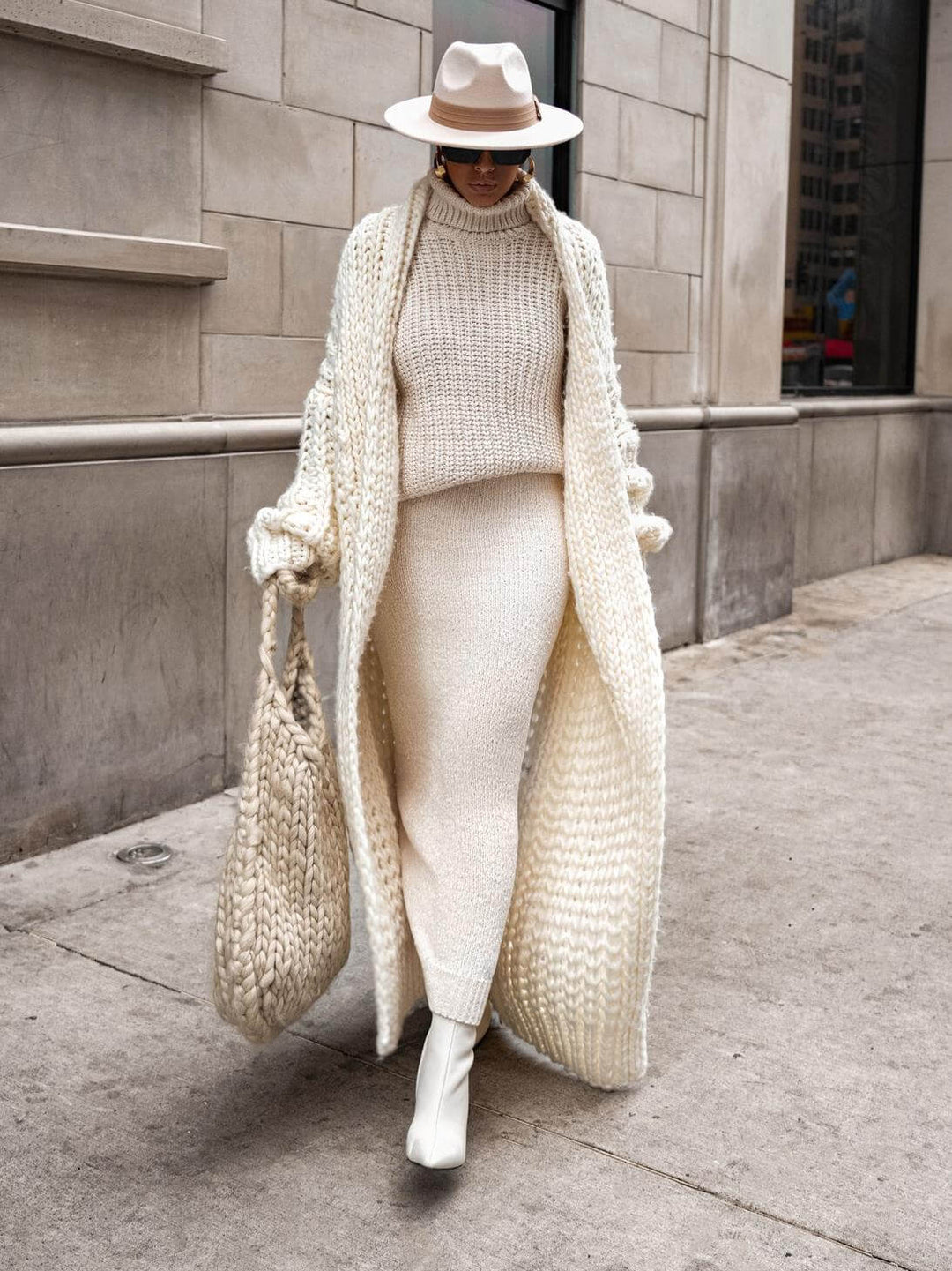 Mireille - Hold Me Close Shawl Collar Cardigan