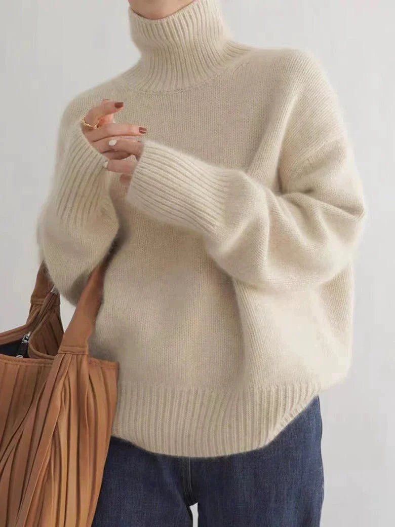Violette - Cashmere Turtleneck Jumper