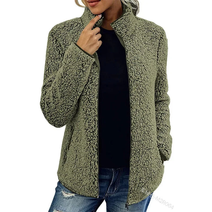 Eleanor - Elegant Casual Fleece Jacket