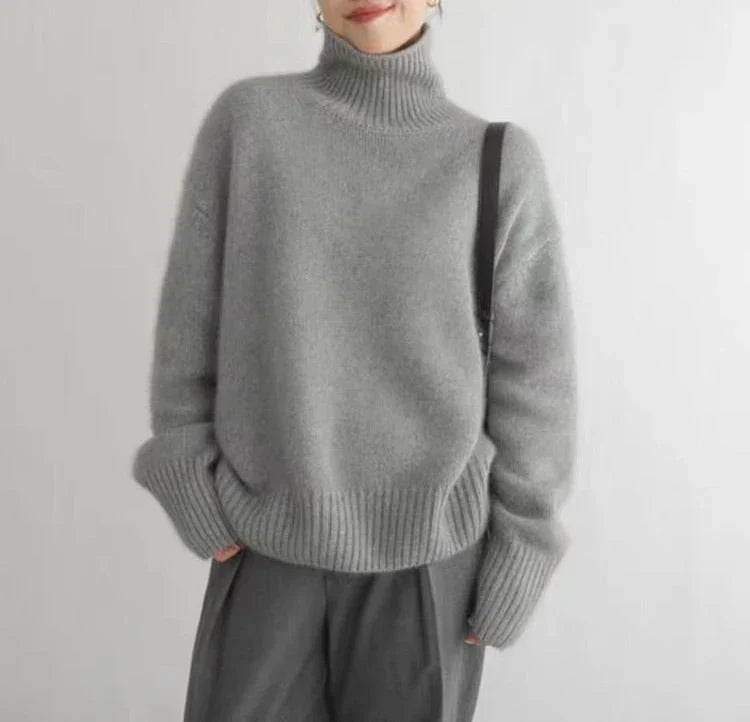 Violette - Cashmere Turtleneck Jumper