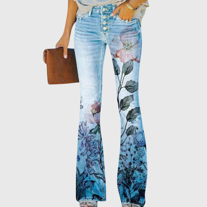 Evelina - Pants with Flowers
