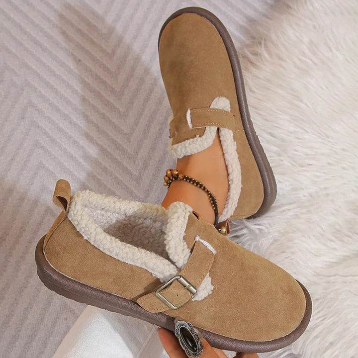 Charlotte - Warm and Comfortable Flat Shoes
