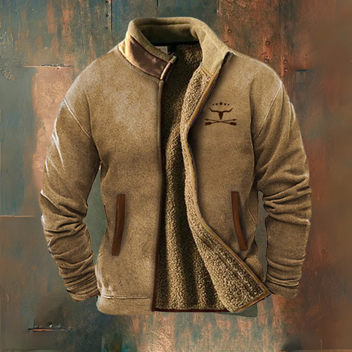 Damian - Men’s Casual Fleece Jacket