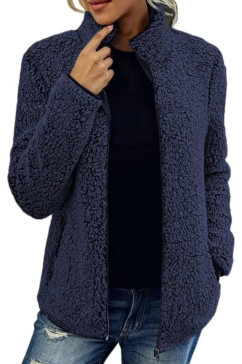 Eleanor - Elegant Casual Fleece Jacket
