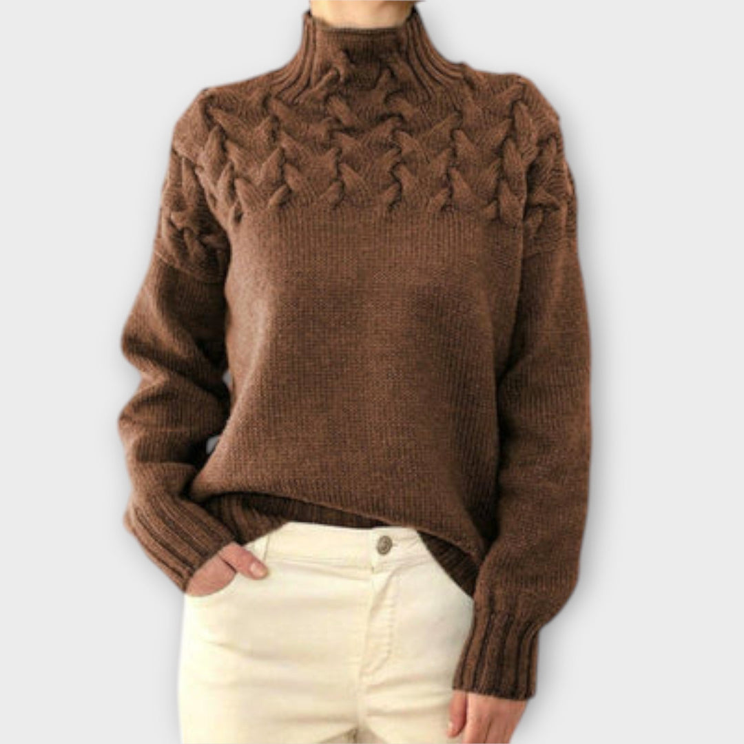 Elinor - Cable Knit Sweater