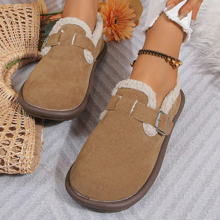 Charlotte - Warm and Comfortable Flat Shoes