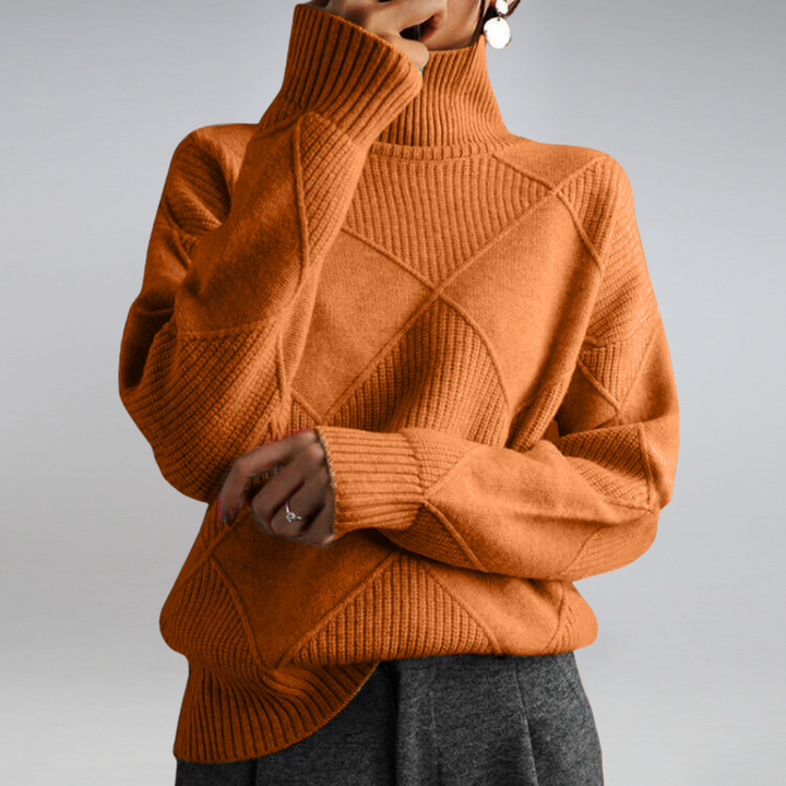Elowen - Cosy Roll Neck Jumper