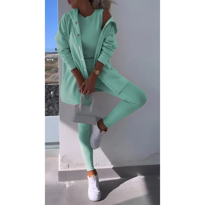 Serena - Women’s Three-Piece Lounge Set