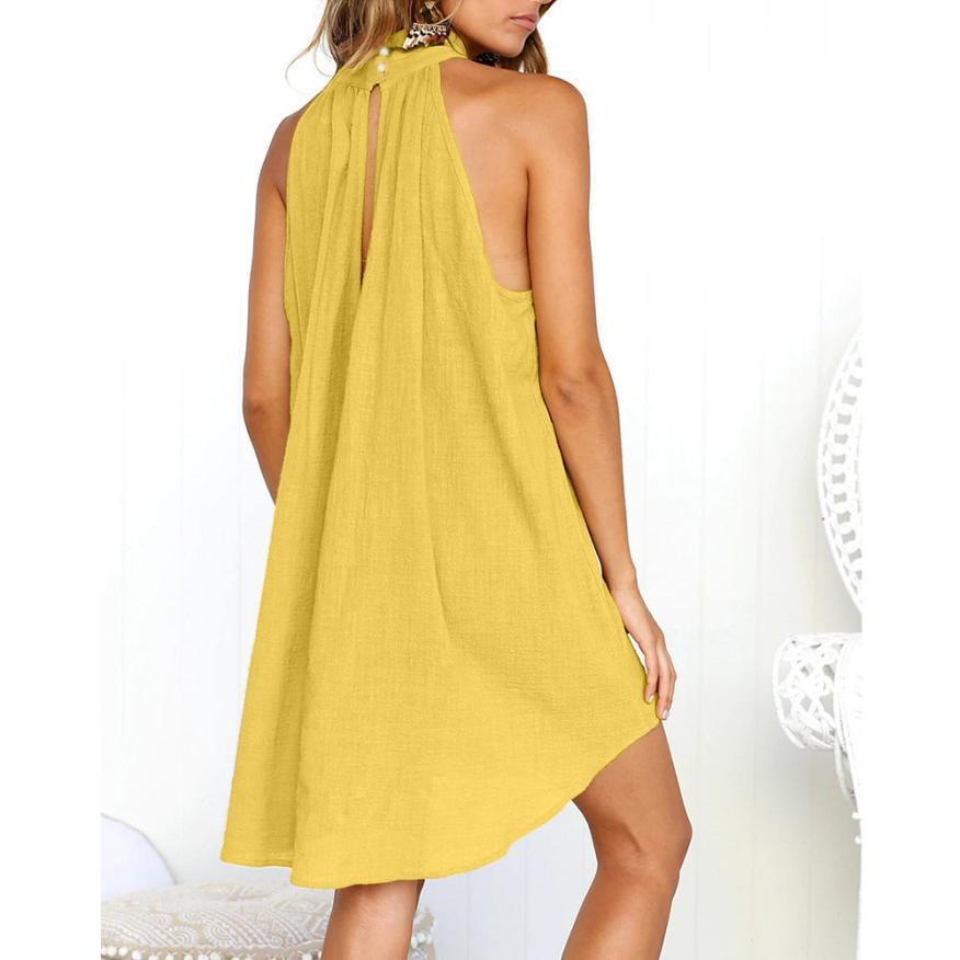 Lauren - Stylish Halter Neck Dress