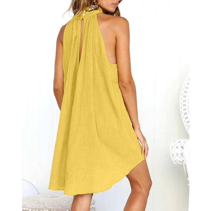 Lauren - Stylish Halter Neck Dress