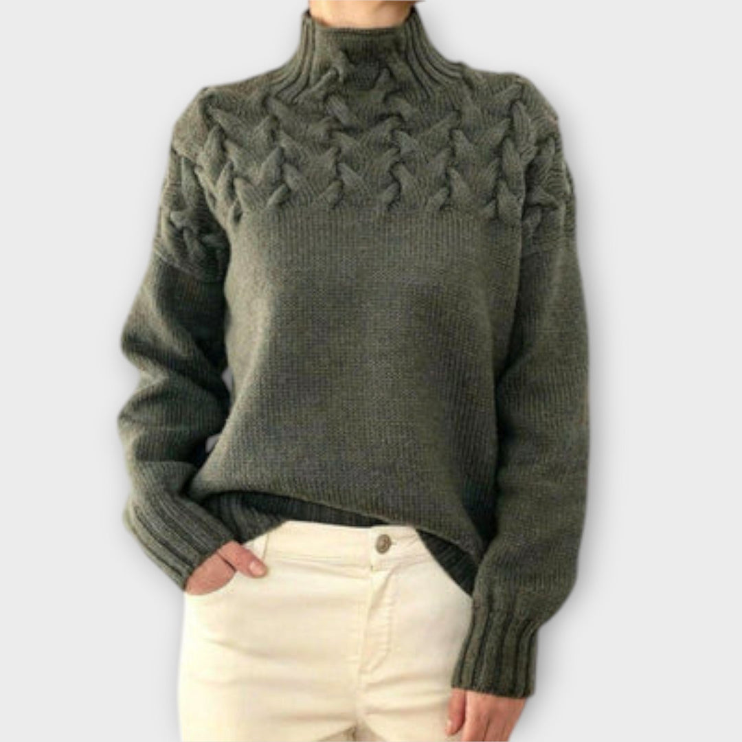 Elinor - Cable Knit Sweater