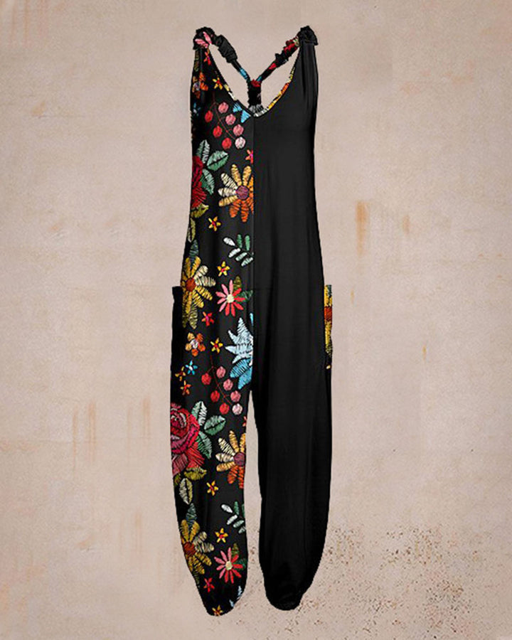 Juliet - Stylish Printed Casual Jumpsuit