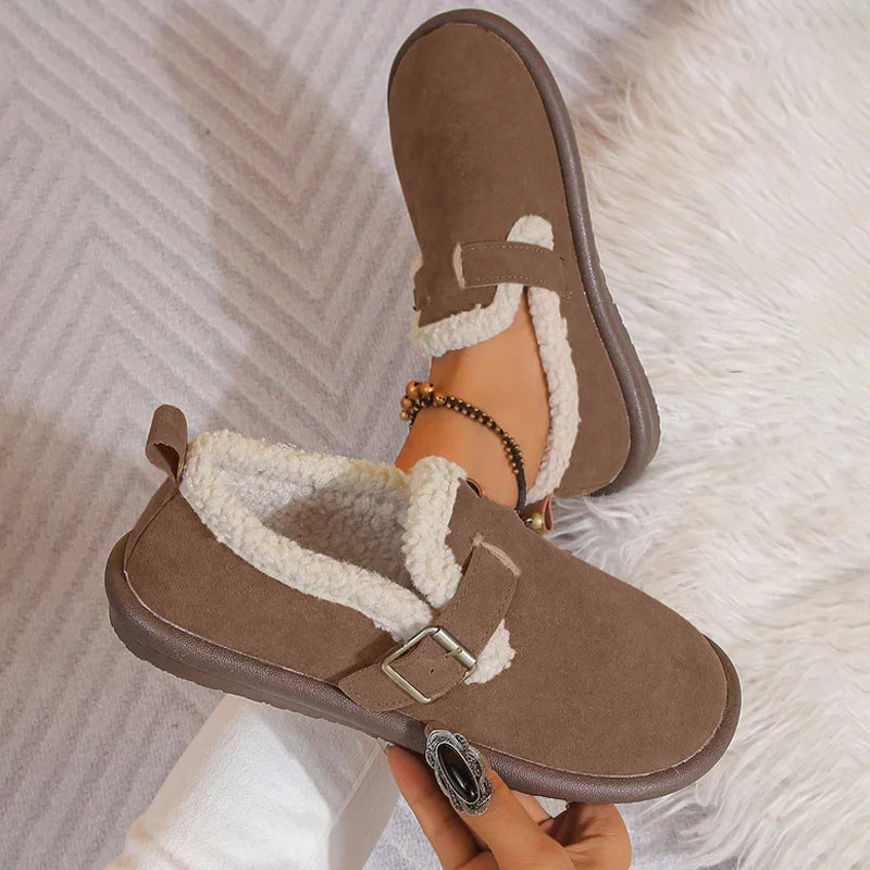 Charlotte - Warm and Comfortable Flat Shoes