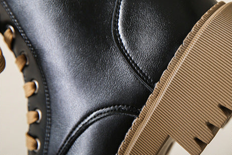 Helena - Lined Combat Boots