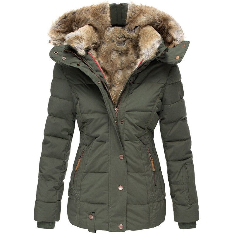 Talia - Women’s Hooded Winter Coat Warm