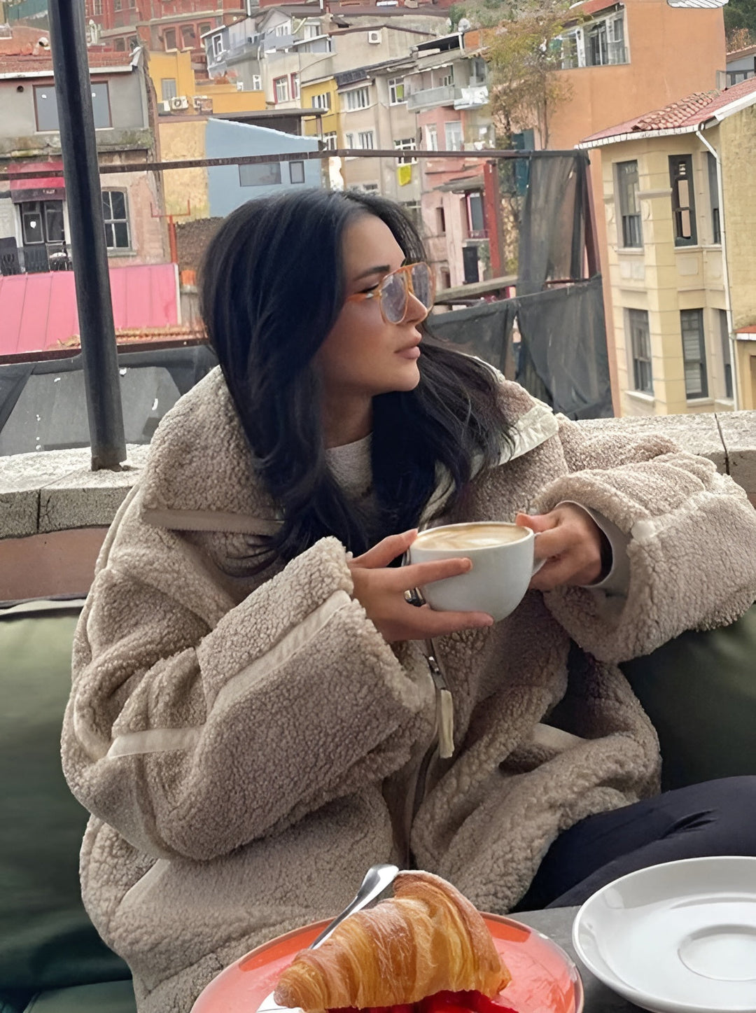 Aria – Oversized Teddy Jackets