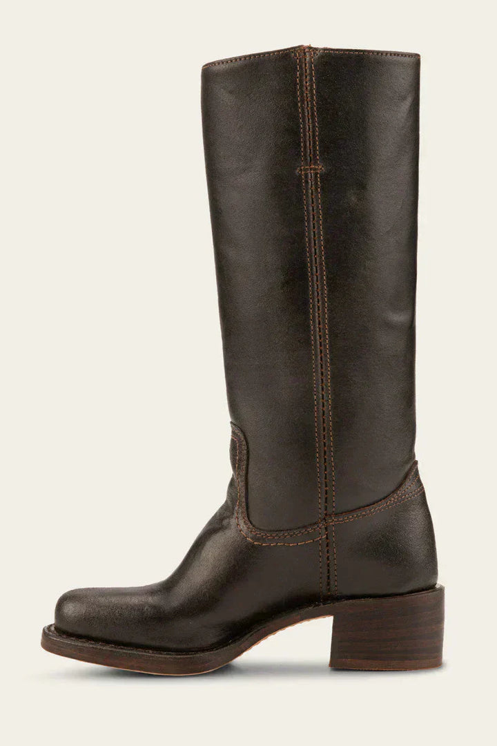 Oriana - Knee-High Boots with Slim Fit and Structured Sole