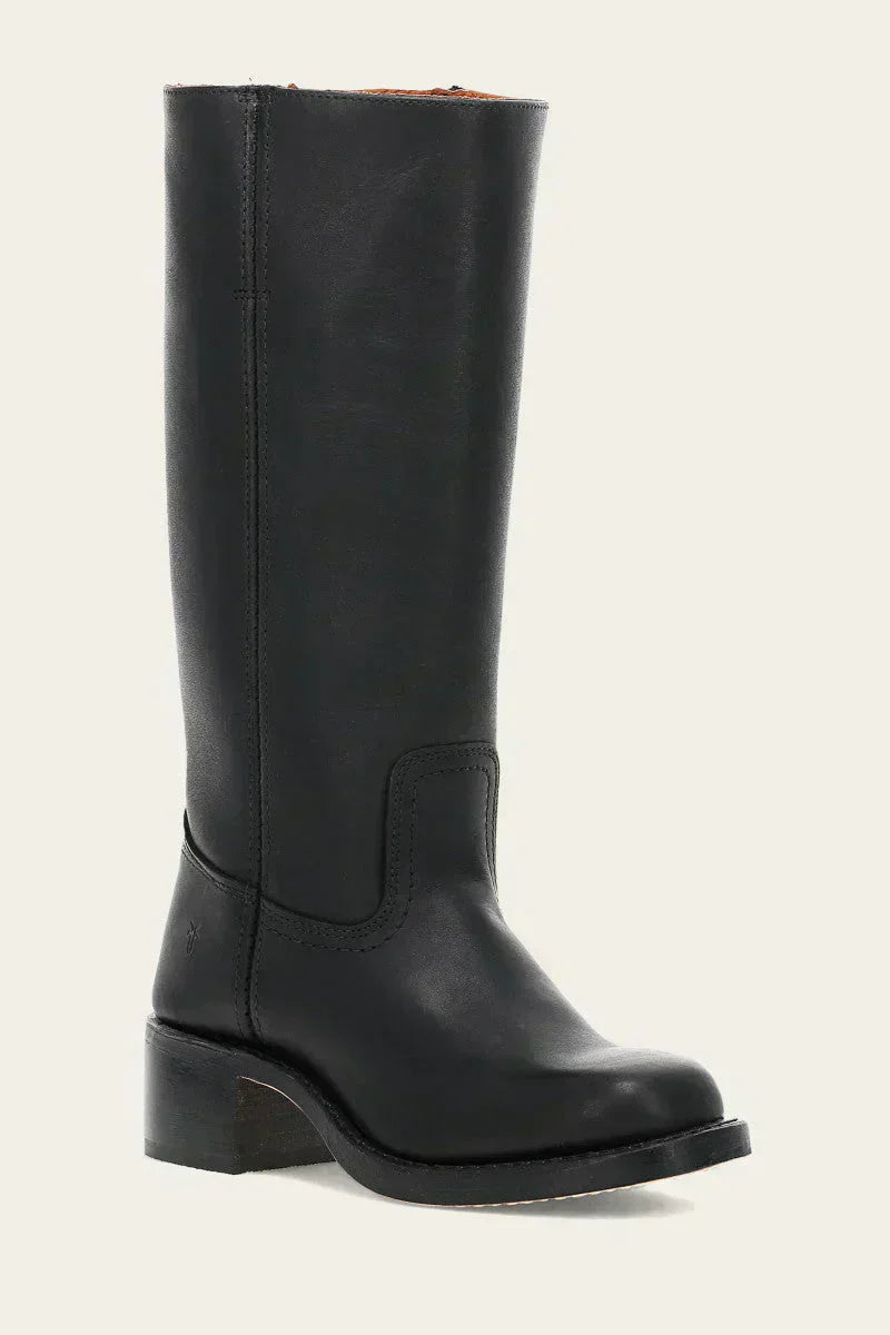 Oriana - Knee-High Boots with Slim Fit and Structured Sole