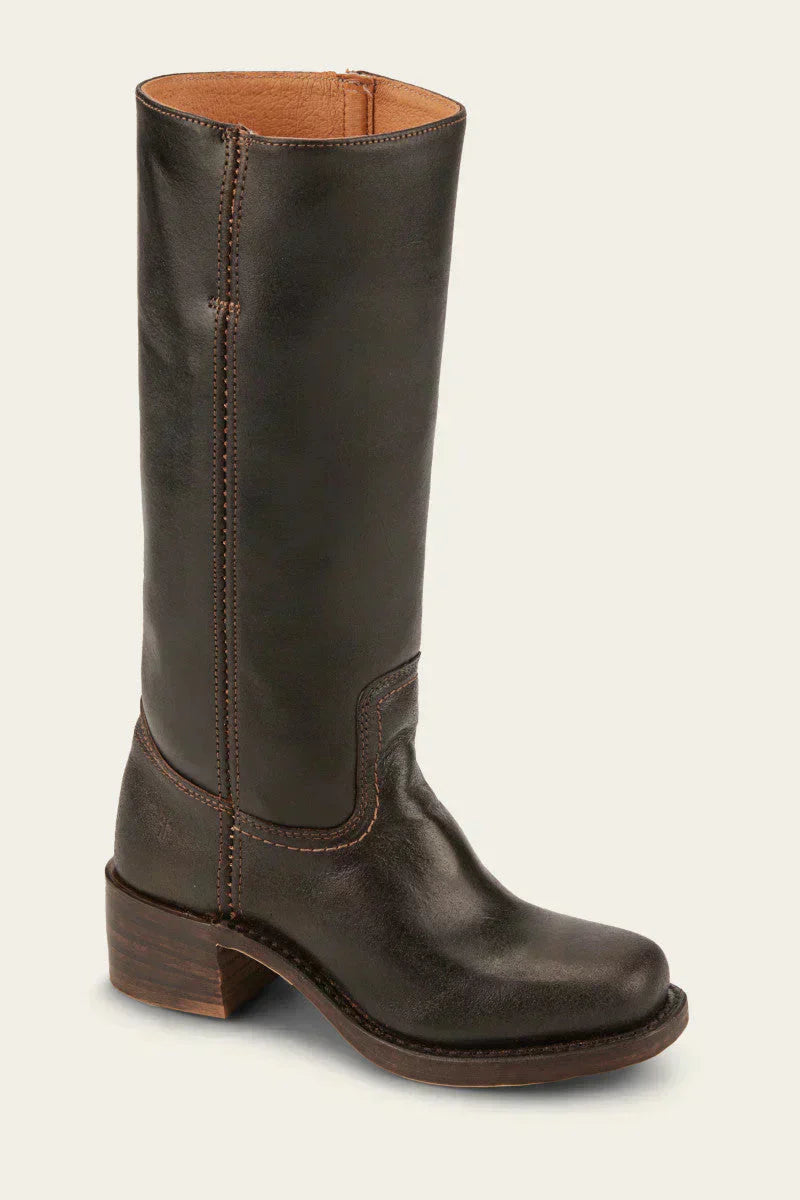 Oriana - Knee-High Boots with Slim Fit and Structured Sole
