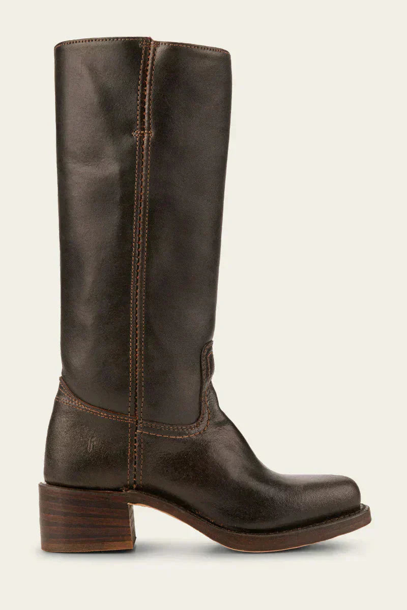 Oriana - Knee-High Boots with Slim Fit and Structured Sole