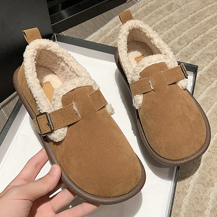 Charlotte - Warm and Comfortable Flat Shoes