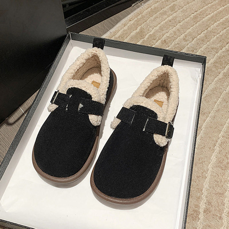 Charlotte - Warm and Comfortable Flat Shoes
