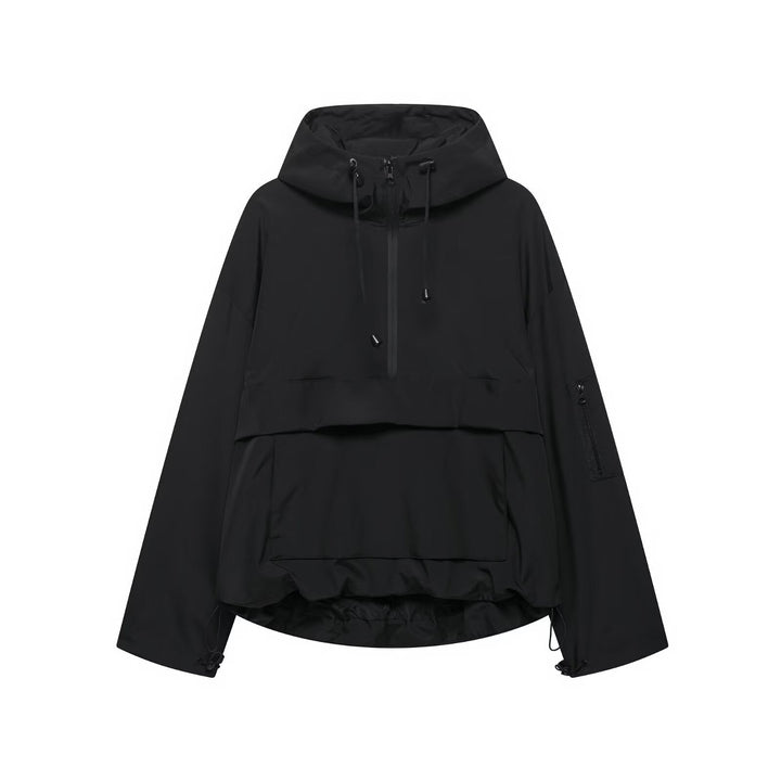 Sally - Waterproof & Windproof Hooded Pullover Jacket