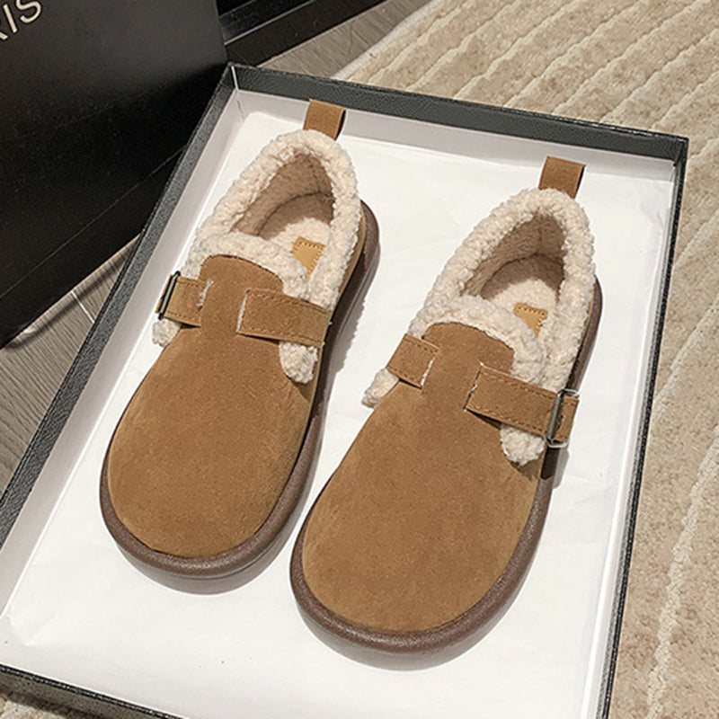 Charlotte - Warm and Comfortable Flat Shoes