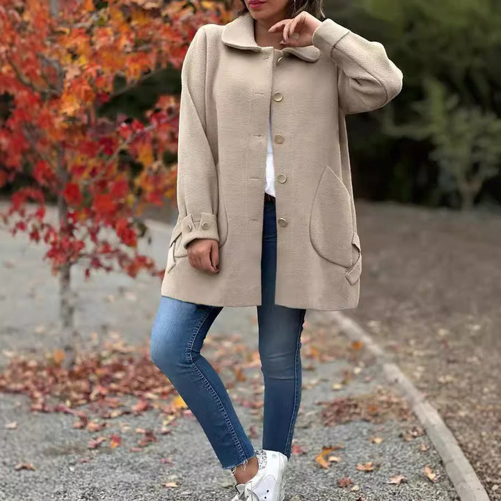 Marisol - Oversized coat with bow details