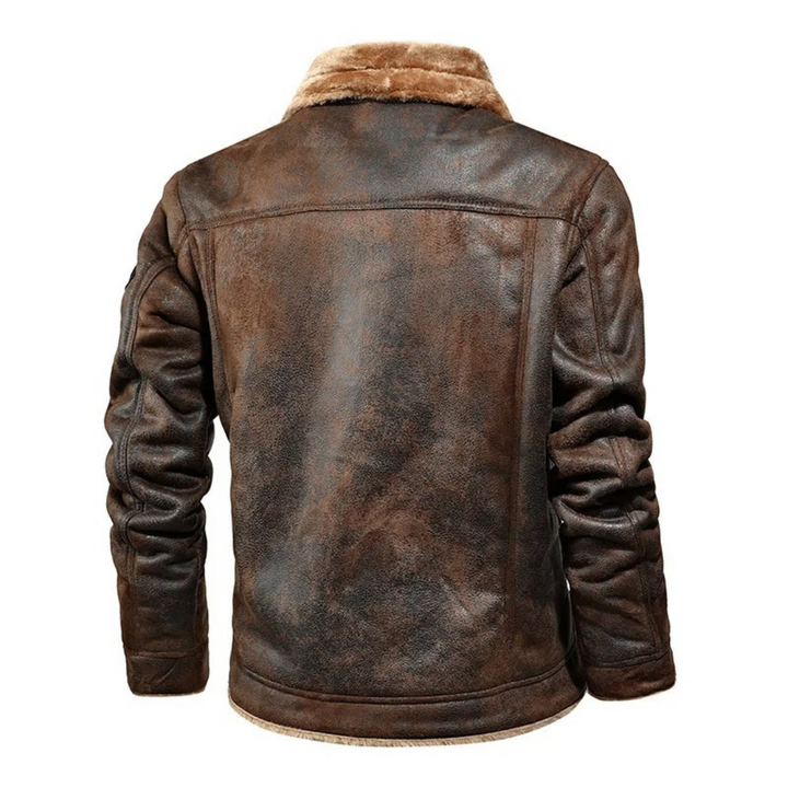 Gabriel -Warm and Versatile Leather Jacket