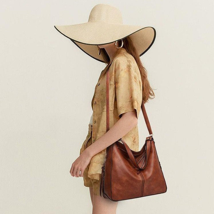 Mariah - Stylish Leather Tote Bag