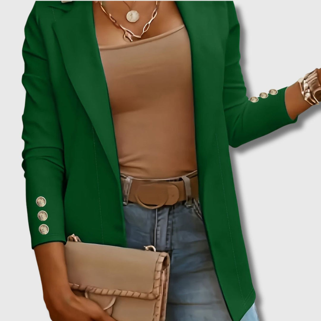 Clara - Women's Elegant Long Jacket Limited Edition